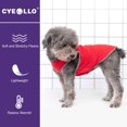 thumbnail image 3 of Suéter de forro polar para perros, chaleco elástico, paquete de 2, 3 of 6