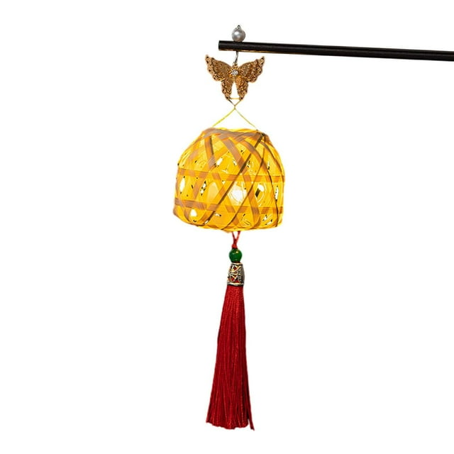 Fabricación de linternas para Festival del Medio Otoño, Kits de manualidades DIY, luces LED, linterna de año Nuevo Chino para celebración, interior y Estilo B