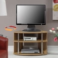 thumbnail image 1 of Convenience Concepts Designs2Go 32" Support de Télévision Pivotant à 3 Niveaux en Chêne Clair, 1 of 3