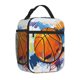 thumbnail image 2 of Lonchera Aislante PTPLMM con Diseño de Baloncesto para Niños, 2 of 9