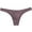 Brown, variant on Mens Solid Spandex Briefs U-Convex Pouch Low-Rise Bikini Underpants Swimwear Cheeky Underpants Enhance Hip Shape Brown M