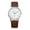 D 7L6, variant on Staron Men's Military Watch Quartz Analog, Leather Strap Water Resistant 30M, Classic Wristwatch for Men