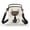 Cartoon Cat Glasses, variant on HELLHERO Shoulder Purse with Shoulder Strap Travel Daily Use Unisex Underarm Shoulder Bag Adjustable Strap Maple Leaf