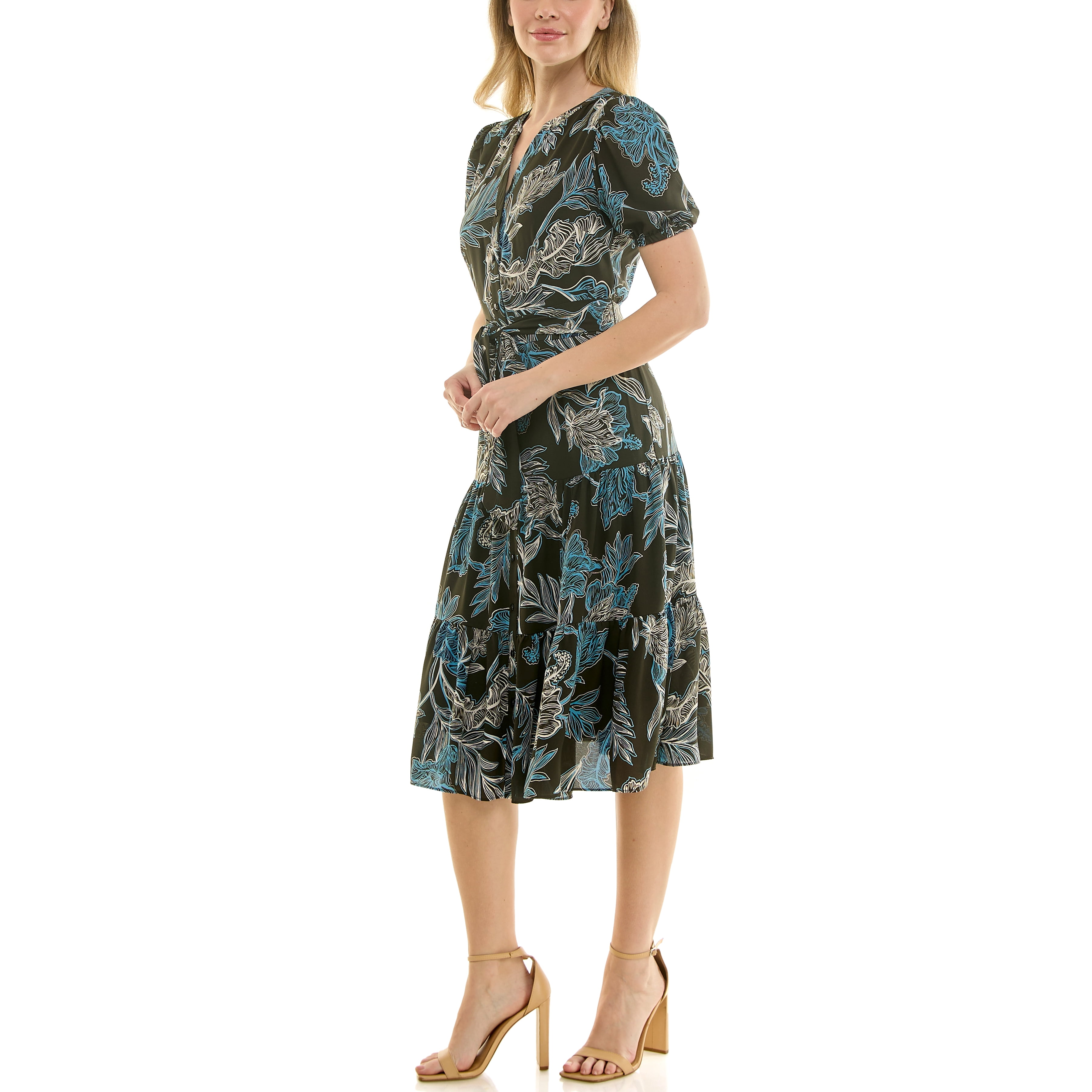 Nanette Nanette Lepore Womens Tie Waist Shirtdress