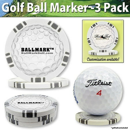 Ball Mark Trendy & New Poker Chip Golf B