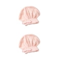 thumbnail image 1 of Monstrate Toalla de secado rápido para el cabello absorbente de agua para mujer, gorro de baño ajustable, Gorro de ducha de estilo informal con Tipo 1 2piezas, 1 of 6