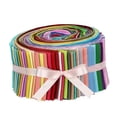 thumbnail image 2 of Tnarru 40 Pieces Jelly Rolls Fabric Craft Quilting Cotton Craft for Scrapbooking Sewing, 2 of 8