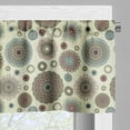 thumbnail image 5 of Ambesonne Colorful Valance & Curtain, Oriental Round Motifs, 55"x24", Multicolor, 5 of 6