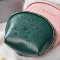 thumbnail image 4 of CSCHome Waterproof Makeup Bag Dirty Resistant Leather Makeup Travel Bag Cosmetic Bag with Zipper for Secure Protection 4.3x2.4x3.5inch, 4 of 6