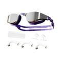thumbnail image 5 of lacooooppia Swimming Goggles Detachable Nose Bridges Portable Professional Swim Glasses Eyewear for Snorkeling Swimming Sports Violet, 5 of 8