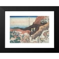 thumbnail image 2 of Katsushika Hokusai 18x14 Black Modern Framed Museum Art Print Titled - Shonin Tozan (1834), 2 of 5