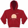 Personalized Caillou Peek-a-Boo Boys' Red Hoodie