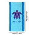 thumbnail image 3 of Bcylexb Colorful Quick Dry Beach Towels, 28"x 55" Sea Turtle Pattern Towels Portable Sand Free Lightweight Pool Towels for Beach Travel Swimming Bath Towel, 3 of 7