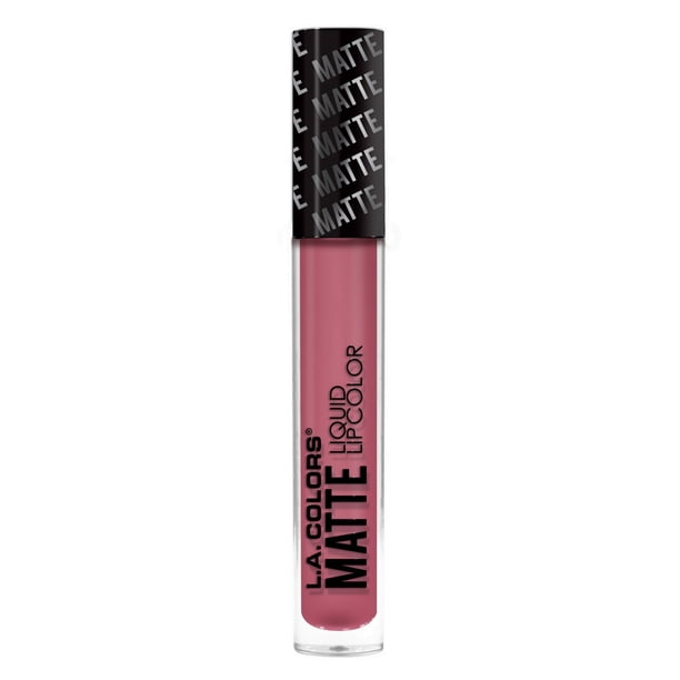 L.A. Colors Color de labios líquido mate bombeado 1 onza (Clg414)