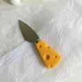 thumbnail image 4 of Kmbangi Stainless Steel Flatware Cheese Handle Spoon Fork Knife Tableware Kitchen Utensil for Dessert Fruit, 4 of 4
