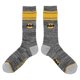 thumbnail image 2 of Calcetines deportivos tipo crew negros para hombre con logo de Batman Bioworld, 2 of 5