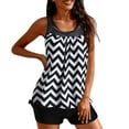 thumbnail image 3 of PENGXIANG Tankini pour Femmes Maillot de Bain Deux Pièces avec Shorty, 3 of 9