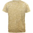 thumbnail image 2 of Faux Gold Glitter All Over Mens T Shirt Multi X-LG, 2 of 2