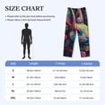 thumbnail image 4 of Fuzoiu Colorful Patterned Rabbit Print Men's Pajama Pants,Lounge Pants for Men,Lounge PJ Bottoms,Sleepwear Pants with Drawstring Pockets -X-Large, 4 of 6