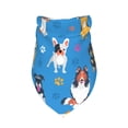 thumbnail image 3 of Xecao Cute Dogs for Pet Bandana - A Stylish Triangle Accessory for Small to Large Dogs, Puppies, and Cats, 3 of 5