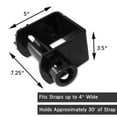 thumbnail image 3 of """DC Cargo Mall Flatbed Tie-Down Kit for Heavy Hauling - 29 PiecesÂ  - 4 Inch Flatbed Winch Straps, Tie-Down Winches, VeeBoard Corner Protectors, Combination Winch Bar""", 3 of 7