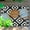 Black&White, variant on Milan Design 100% Eco-friendly Lightweight Plastic Outdoor Mat/Rug