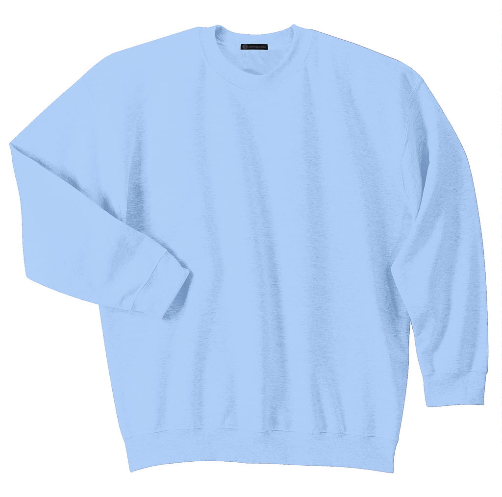 Blend Crewneck Sweatshirt - MH - Light Blue MH18000SA L - Walmart.com