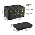 thumbnail image 2 of 3W Versatile Folding Storage Box Automotive Organizers, Black, 2 of 2