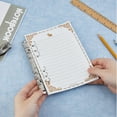 thumbnail image 5 of 4PCS 6-Ring Binder Mechanism A6 Notebook Mechanism Replacement Kit Iron Clip Ring Binder with Screws Nuts for Loose Leaf Notebook Planner Binding Accessories Inner Diameter:3cm for DIY, 5 of 9