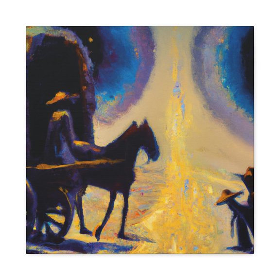Wagon of Impressionism - Canvas