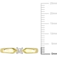 thumbnail image 2 of Everly Women's Diamond 10K Yellow Gold Engagement Ring, 2 of 8