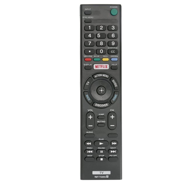 New RMTTX200U Replaced Remote Control fit for Sony Bravia TV XBR
