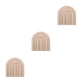 thumbnail image 4 of Bewildely Posavasos aislantes en forma de arcoíris, almohadillas para botellas, reutilizables, resistentes al calor, gruesos, antiescaldado, accesorios de Type3 NO3 Bewildely CBP163340, 4 of 6