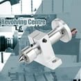 thumbnail image 3 of Mini Tour Machine Double Centre de Roulement Centre de Rotation Centre de Vie Pièces de Tour Accessoires, 3 of 5