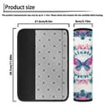 thumbnail image 7 of Uorisanigo Colorful Butterfly Seat Belt Cover Pad Soft Comfort Seatbelt Shoulder Pad 2 PCS Flannel Car Seat Belt Pads Cover Universal Fit Seatbelt Cover Car Truck SUV, 7 of 7