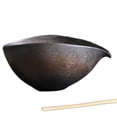 thumbnail image 4 of 4x de Matcha Japonés BLESIY Batidor de matcha con Cuenco de Cerámica Tradicional Multiusos con Soporte Profesional con Cucharilla para Principiante C, 4 of 4