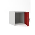 thumbnail image 2 of 15" Cube lockers -carcass Gray - Door (RED), 2 of 5