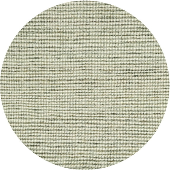 Ahgly Company Machine Washable Indoor Round Contemporary Tan Brown Gold Area Rugs, 8' Round