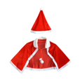 thumbnail image 2 of Capa de Navidad, chal de Navidad, vestido elegante para niñas, capa de Papá Noel para Festival, puesta de Halloween, suministros para, 2 of 9