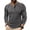 Dark Gray, variant on New Men's Long Sleeve T shirts Men Fashion Henry Collar T shirt Spring Patchwork Tops Tees Brand Men Clothing
