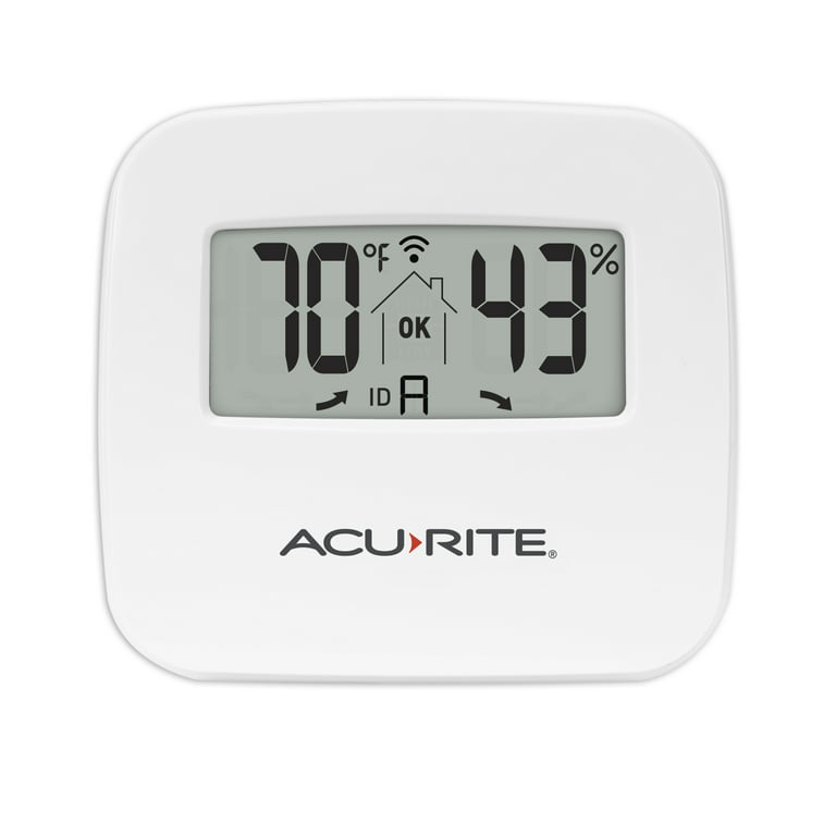 AcuRite Temperature and Humidity Station with Wireless Multi-Sensor Display