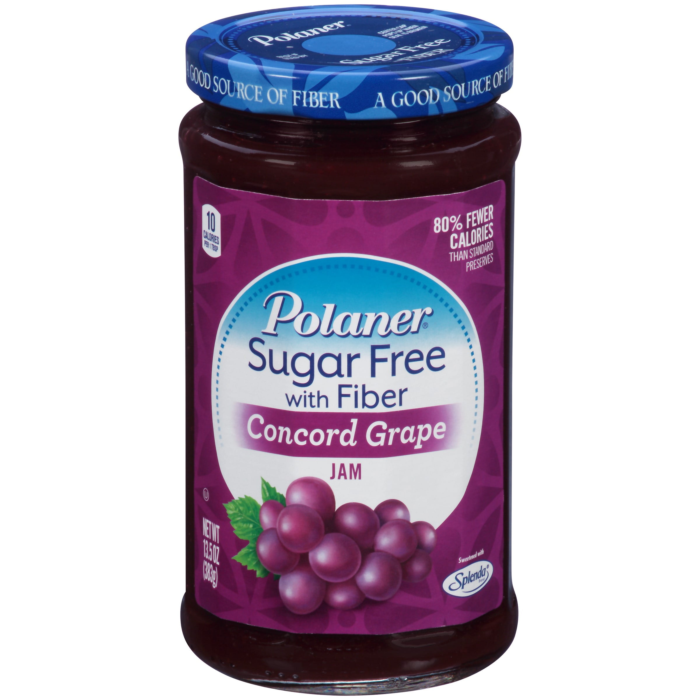 Polaner Sugar Free Grape Jam With Fiber, 13.5 Oz - Walmart.com