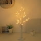 thumbnail image 5 of Luz de árbol de abedul FLhrweasw con adornos de corazón brillantes, 5 of 9