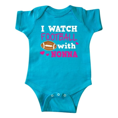 

Inktastic I Watch Football with My Nonna Gift Baby Girl Bodysuit