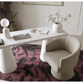 thumbnail image 7 of Kristen Taupe Rolling Desk Chair, 7 of 7