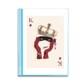 thumbnail image 1 of Jugando a las cartas patrón Diamante K Carpeta combinada de protección de páginas, 1 of 3