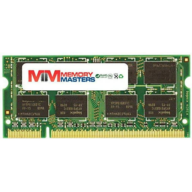 Inyección Maletín Lujoso MemoryMasters 1GB DDR SODIMM (200 pin) 400MHz DDR400 PC3200 Laptop Notebook  Memory - Walmart.com