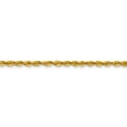 thumbnail image 3 of 10K Yellow Gold necklace Rope chain Diamond-cut 24 in 3 mm, 3 of 5