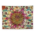 thumbnail image 5 of Shiartex Bohemian Mandala Flower Tapestry for Bedroom Colorful Psychedelic Indian Dahlia Floral Vertical Tapestry Wall Art Room Decor Aesthetic Wall Hanging Ornament for Home Dorm Office Painting, 5 of 6