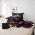 thumbnail image 5 of Erosebridal 7 Pcs Comforter Set Twin Size,Sports Bed in a Bag with Flat Sheet and Fitted Sheet and Adults,Basketball Bedding Set with Pillowcase and Sham,Denver, 5 of 5